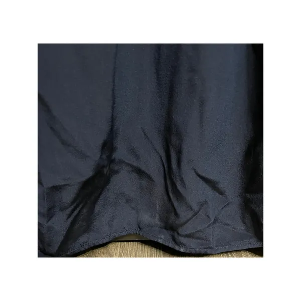 Zimmermann Navy Blue Silk‎ Halter Neck Ruched Maxi Dress Old Money Size 0 (US 4) - Image 4