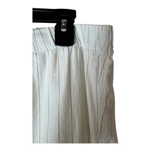 J Crew‎ Pajama Pants Women Small White Striped Cotton Lounge Sleepwear Preppy - Image 6