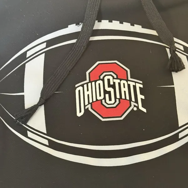 Ohio State Buckeyes Black Hoodie 4th And 1‎ Size Small Graphic Print University - Image 2