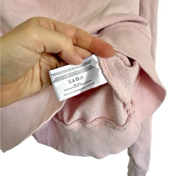 White Fox Pink Brunch Club Pullover‎ Crew Sweatshirt Sweater Size M - Image 4