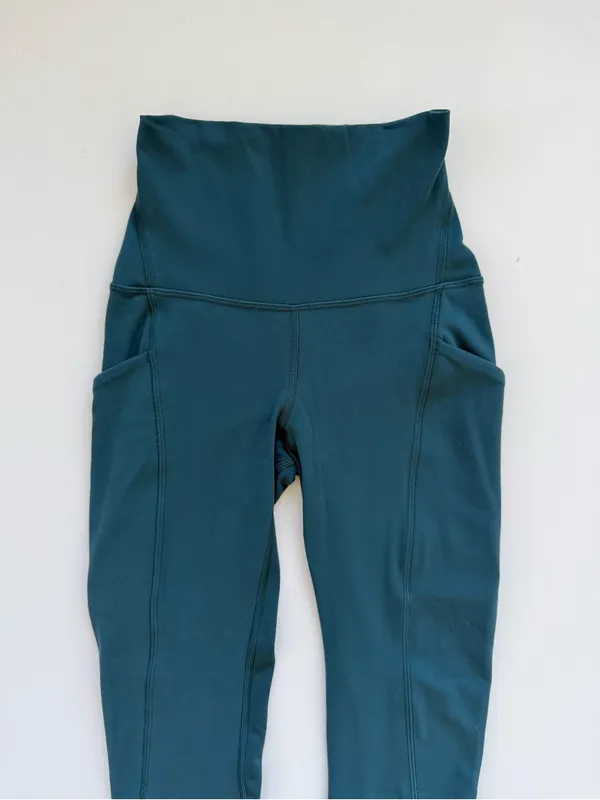 lululemon Align High-Rise Pant with Pockets - Green Jasper - Size 0 - Image 4