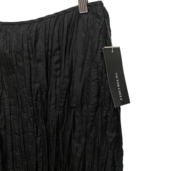 Victor Costa Black Maxi Women Skirt Medium Grunge Witchy Witchycore Fairy Whimsy - Image 2