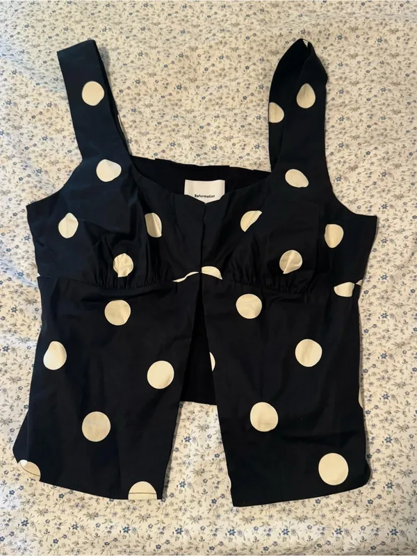 Reformation polka dot tank! - Image 2
