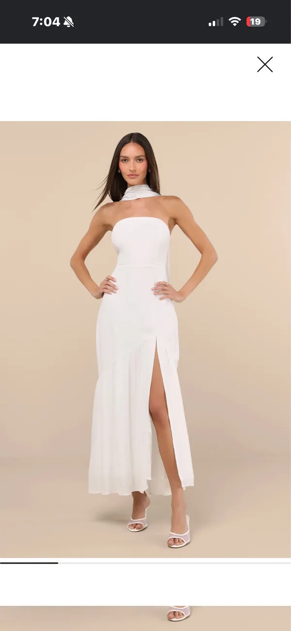 Lulus White Dress - Image 5