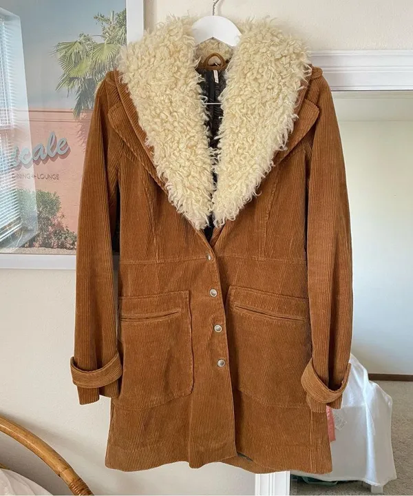 Free People Lady Lane Corduroy Jacket - Image 4