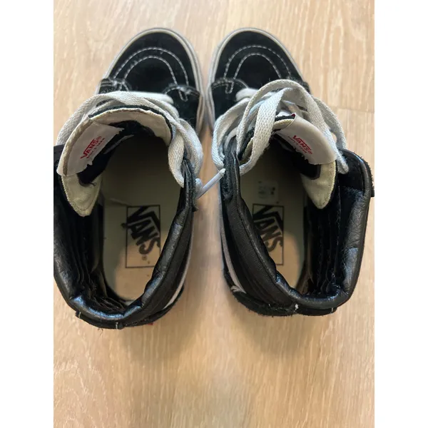 Vans Skateboard Shoe Black Sk8-Hi Hightop Size Men 3.5 / Women 5.0 - Image 5