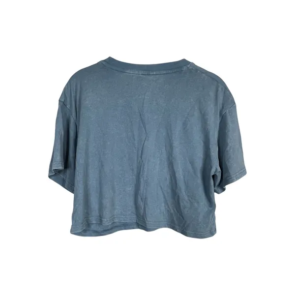 Backstreet Boys Graphic Crop Tee -Juniors Light Blue Mineral Wash - XXS - Image 4