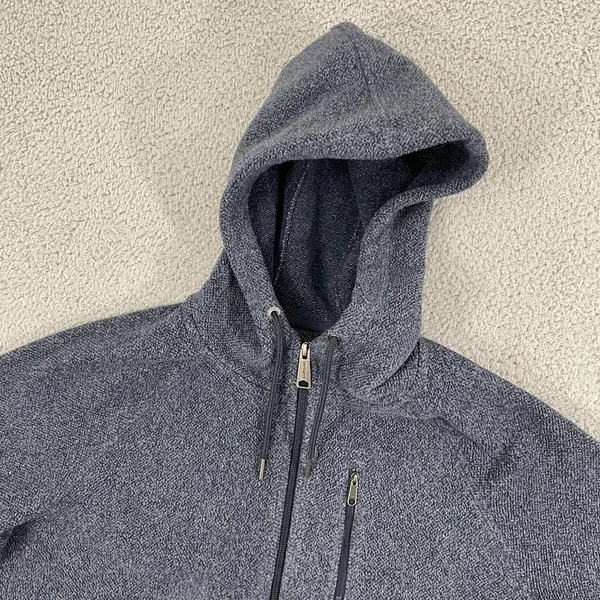 Carhartt Kentwood Fleece Full Hoodie Women L Gray Full Zip - Image 3