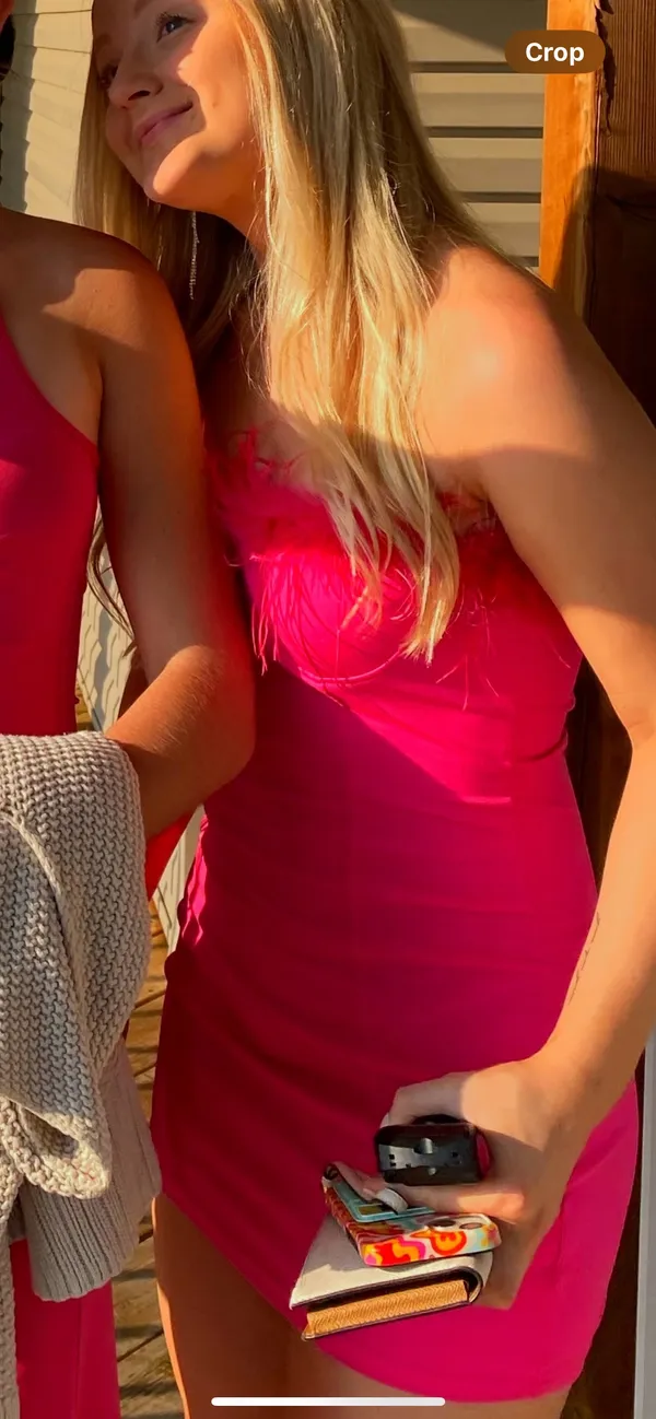 Pink Mini Dress - Image 3