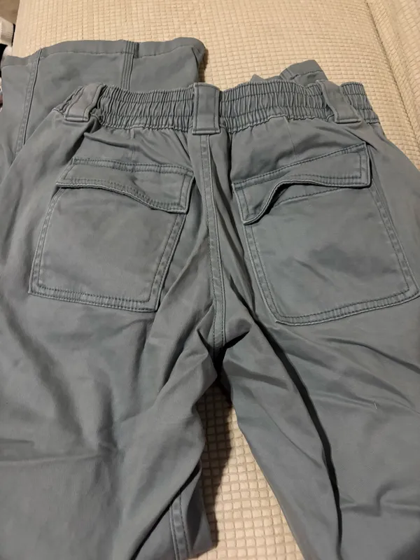 Hollister Blue Cargo Jeans - Image 2