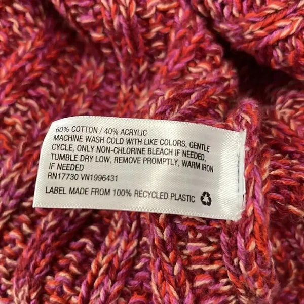 NWT Universal Thread cable knit sweater.  Size Medium. Soft cotton blend. - Image 5