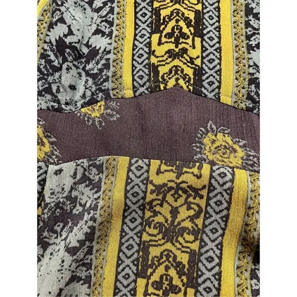 Free People maxi dress ties up back sz 8 - Image 5