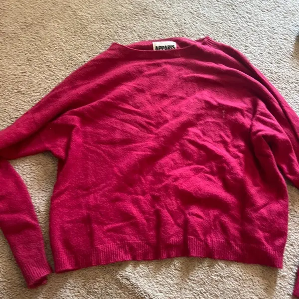 Apparis hot pink sweater‎ l/xl Pink - Image 3