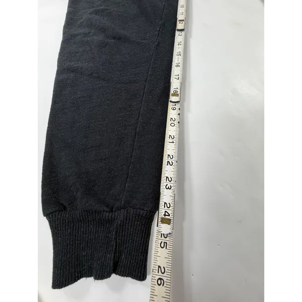 True Religion Womens Joggers Black Red Horseshoe Logo Loungewear Sweatpants M - Image 3