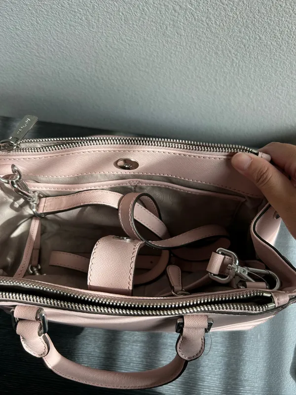 Michael Kors Pink Satchel Handbag - Image 3