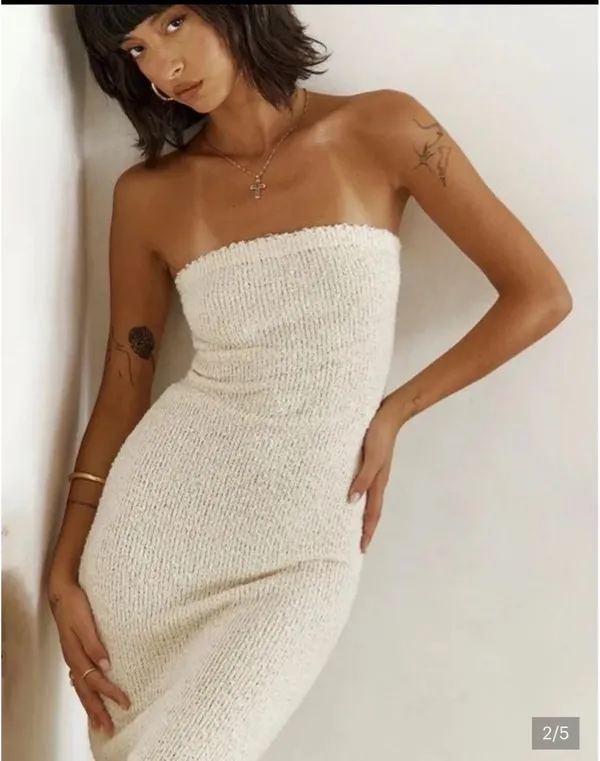 Princess Polly Cloud Boucle Maxi Dress - Image 2