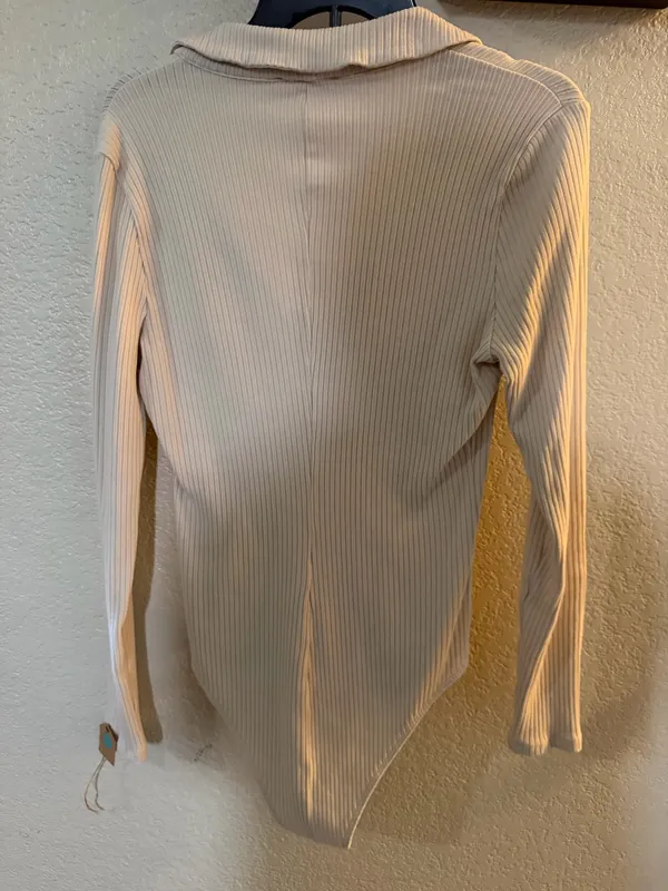 Reformation Bodysuit Ribbed - Image 3