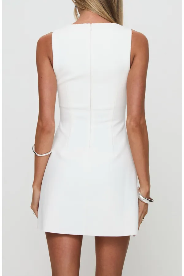 Princess Polly Anse Mini Dress White NWOT - Image 2