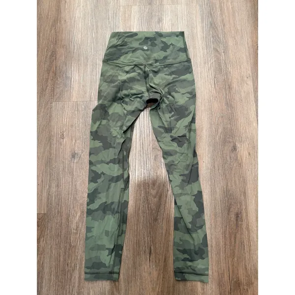 Lululemon‎ Align High-Rise Pant 28 Heritage 365 Camo Brier Sage Multi Green Sz 4 - Image 2