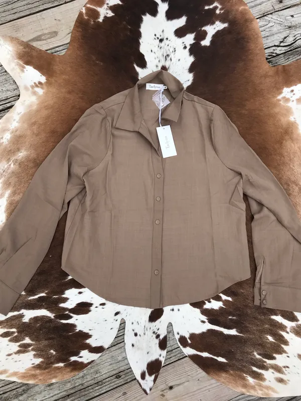 NWT Taelynn Boutique Blouse sz M - Image 2