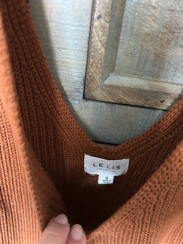 Le lis Brown sweater top - Image 2
