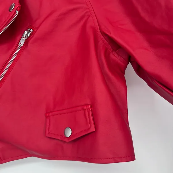 Nikki Lund Water Repellent Michaela Jacket Sz Medium Red - Image 7