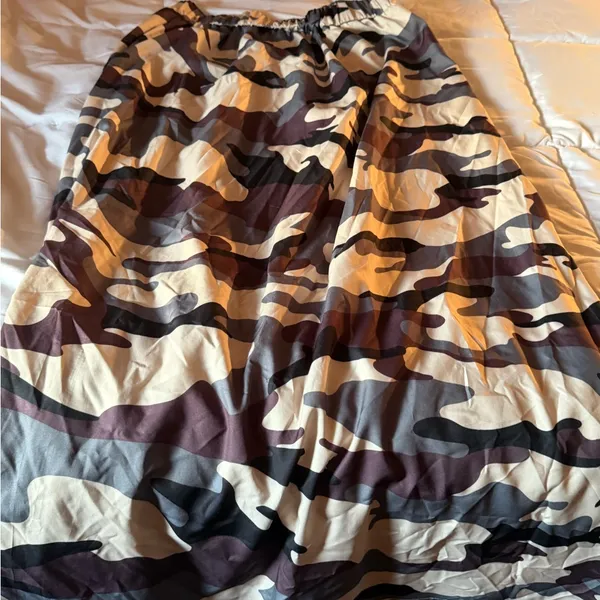 Camouflage Maxi Skirt - Image 4