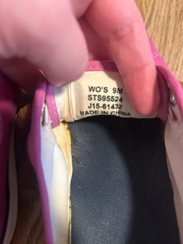 Sperry Top Slider Magenta Tennis Shoes - Image 6
