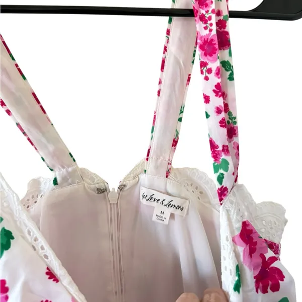 For Love and Lemons Petal Tank Mini Dress - Image 4