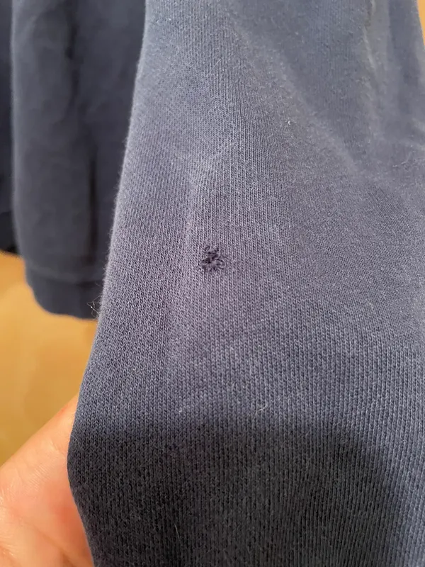 Nike Walter panas panthers softball sweatshirt small small rip on left wrist as seen in picture - Image 5