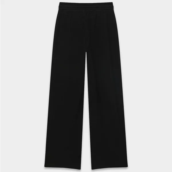Aritzia HomeStretch Rib Kickback Pant in Black Size Medium - Image 4