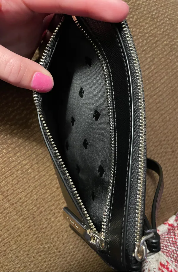 Kate Spade Wallet Wristlet Black - Image 4