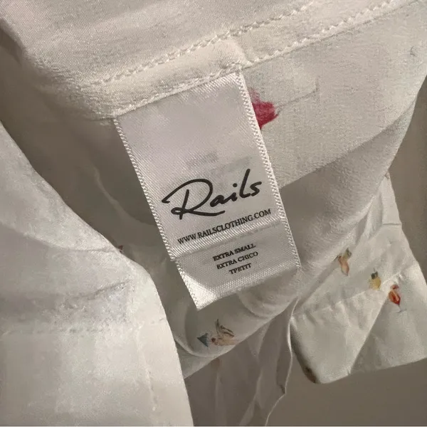 RAILS‎ Kate Silk Cocktail Blouse - Image 4