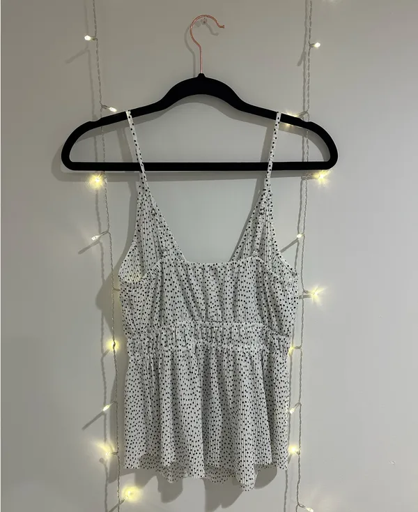 Abercrombie & Fitch Satin Polka Dot Camisole - Image 2
