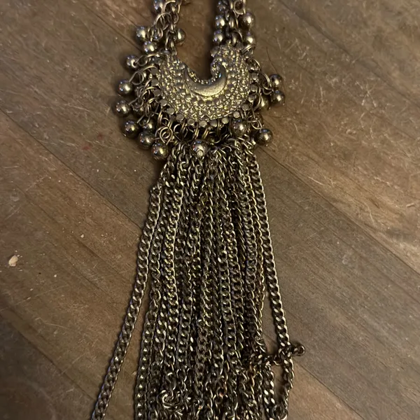 Ritika Sachdeva double layered Ghungroo fringe necklace - Image 6