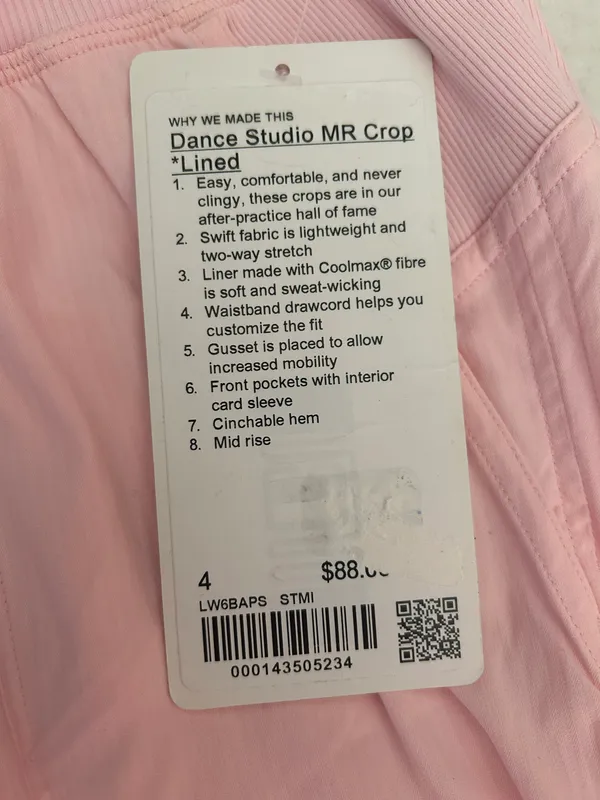 Lululemon Studio MR Crop - Image 4