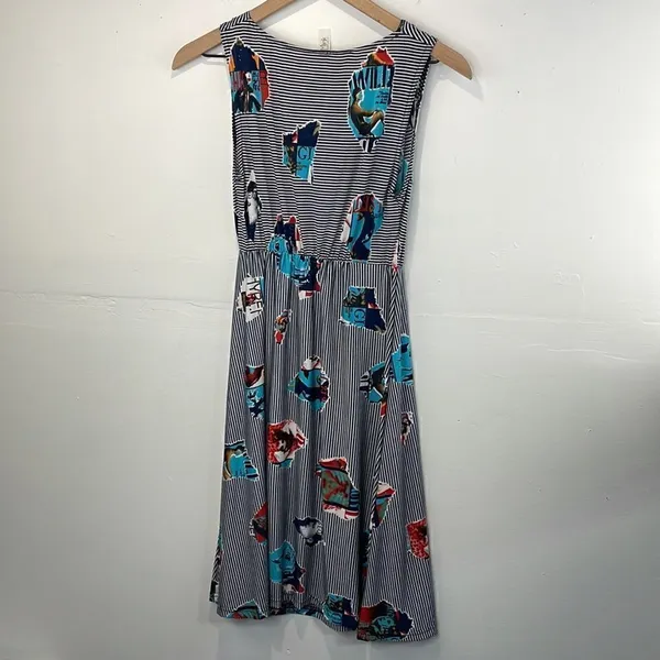 Carla Mink Retro Pop Art Photo Print dress size XS - Image 3