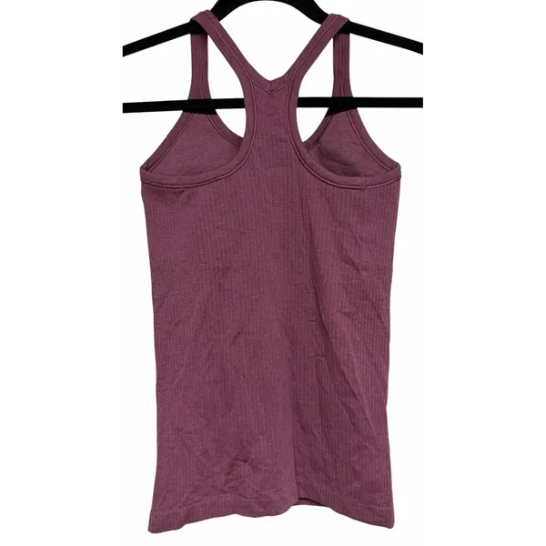 Lululemon Ebb to Street Tank Top Burgundy Women's Size‎ 4 - Image 2