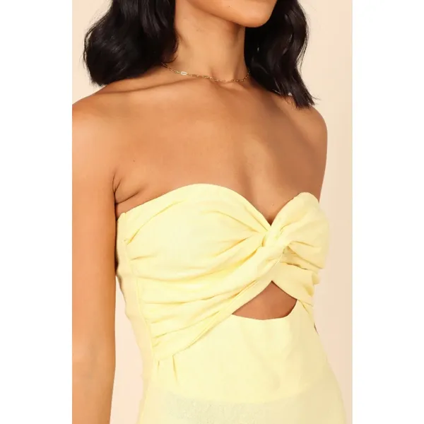 Petal and Pup Rosetta Maxi Dress in Lemon Size 12 NWT - Image 4