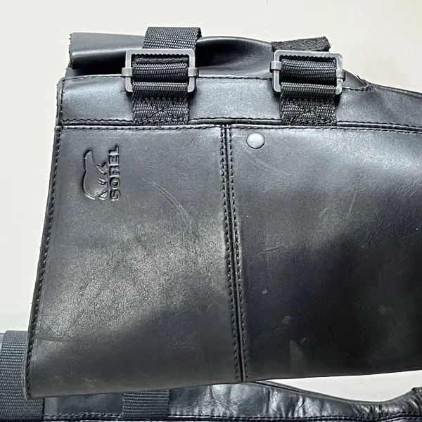 Sorel Slimpack II Lace Tall Waterproof Leather Winter Boots Black NL2557-010 6.5 - Image 3