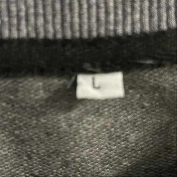 Game Day Football Sweatshirt Unisex L Gray Graphic Pullover‎ Crew Neck - Image 6