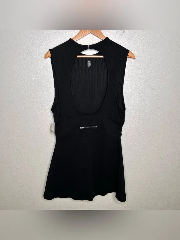 NWT Free People Movement Out And About Dress black large - Image 8