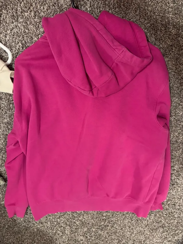 Pink Nike hoodie - Image 2