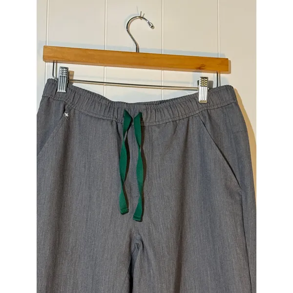 FIGS Zamora Jogger Scrub Pants Womens XS Graphite Gray FIONx Drawstring - Image 3
