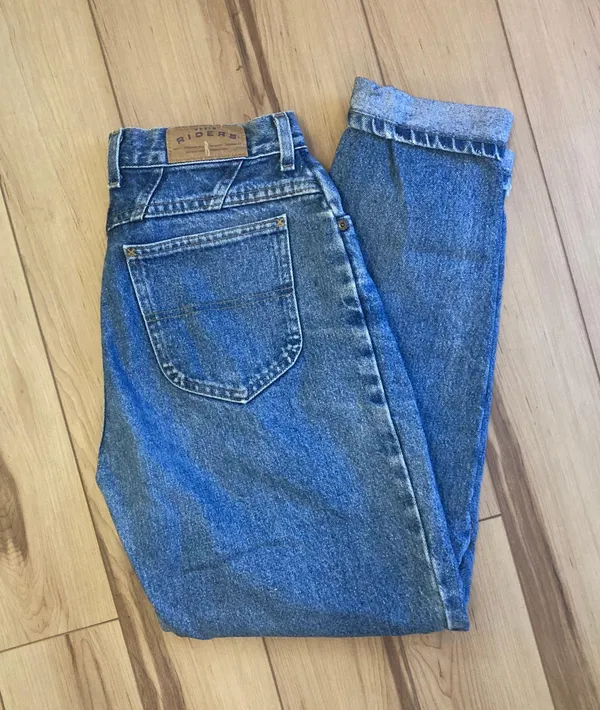 Vintage Rider Mom Jeans - Image 3