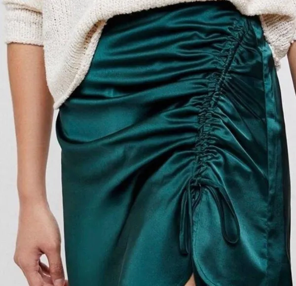 Kendall & Kylie Silk Skirt - Image 2