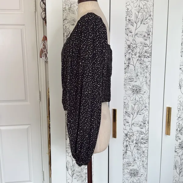 A new day polka dot smocked blouse - Image 8
