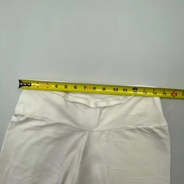 Ambience Women's White High-Waist Biker Shorts Size 1X - Image 4
