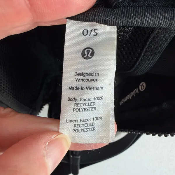 Lululemon Athletica‎ Everywhere Belt Bag 1L Wobbley Wordmark Logo Print Black - Image 11