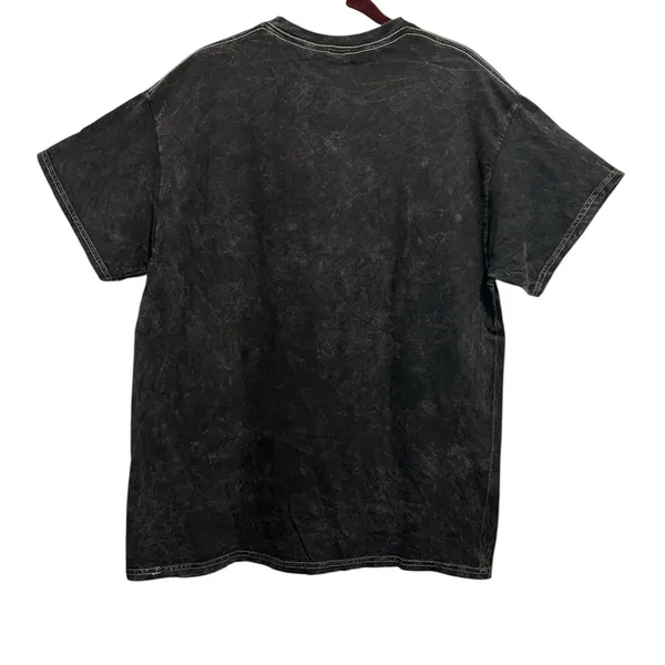 NIRVANA Black Tee with Vibrant Graphic Large - Image 2